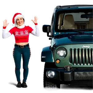 Jeep Wave Festive PNG Qsk