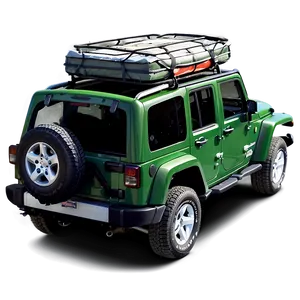 Jeep With Roof Rack Travel PNG 05062024