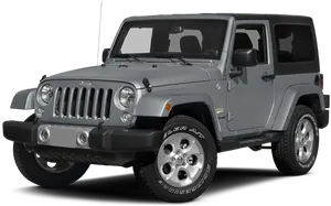Jeep Wrangler S U V Profile View