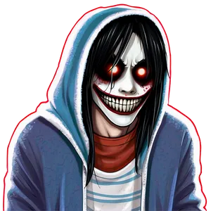 Jeff The Killer Silent Scream Png Trr49 PNG image