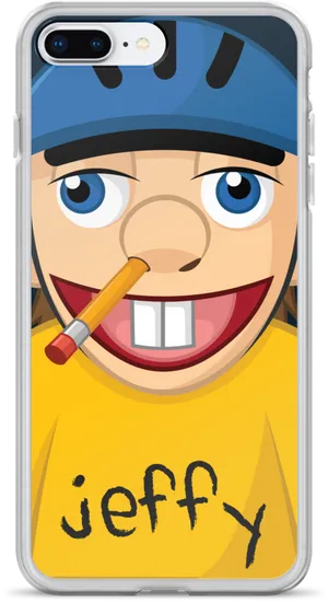 Jeffy Character Phone Case PNG image