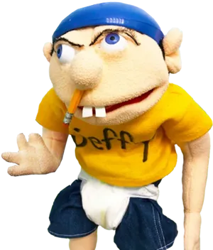 Jeffy Puppet Character PNG image