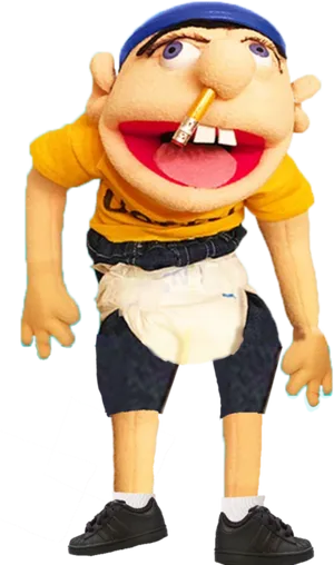 Jeffy Puppet Standing PNG image