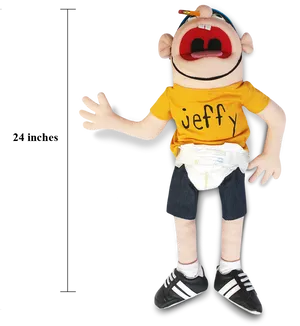 Jeffy Puppet24 Inches PNG image