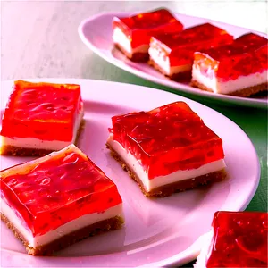 Jello And Cream Cheese Bars PNG Scs97 PNG