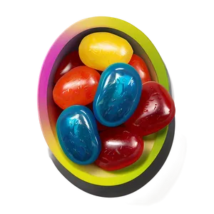 Jelly Bean Candy PNG Faa75