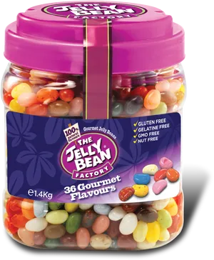 Jelly Bean Factory Gourmet Flavors PNG image