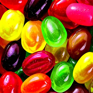 Jelly Beans Closeup PNG 06292024 PNG