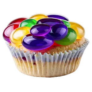 Jelly Topped Cupcake PNG 74