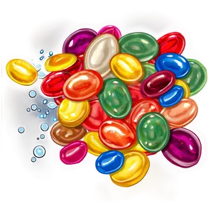 Jellybean Flavor Burst PNG Ncy