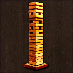 Jenga C PNG image