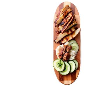 Jerk Chicken Charcuterie Board PNG 06282024