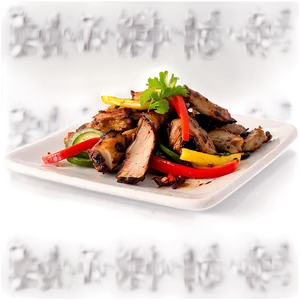 Jerk Chicken Fajitas Twist Png 06282024 PNG image