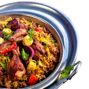 Jerk Chicken Paella Fusion Png 79 PNG image