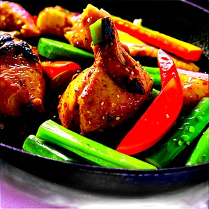 Jerk Chicken Stir Fry Quick PNG 06282024