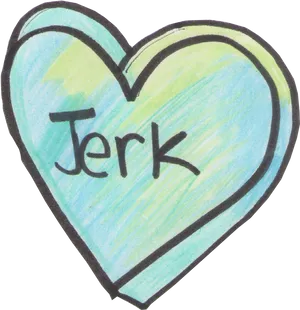 Jerk Heart Drawing PNG image