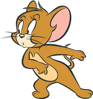 Jerry_ Mouse_ Side_ Glance PNG image