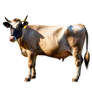 Jersey Cow Clipart Png 06272024 PNG image