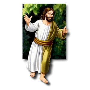 Jesus And Zacchaeus PNG Fqi PNG