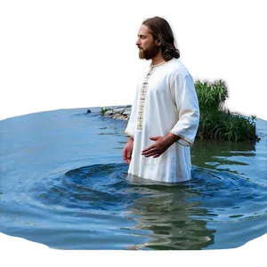 Jesus Baptism By John PNG 4 PNG