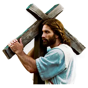 Jesus Carrying The Cross PNG 11 PNG