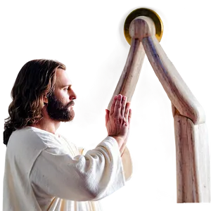 Jesus Christ In Prayer PNG Iys PNG