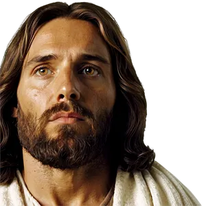 Jesus Christ Portrait PNG 05032024