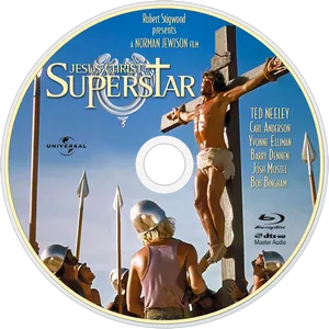 Jesus Christ Superstar Movie Disc PNG image