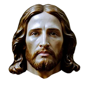 Jesus Face B PNG image