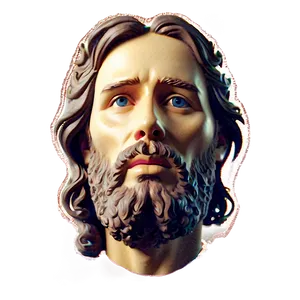 Jesus Face In Heaven PNG 06292024