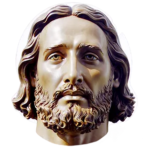 Jesus Face In Heaven PNG Tsn