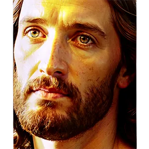 Jesus Face In Light PNG 06292024