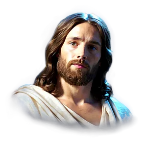 Jesus Face In Light PNG Jpt