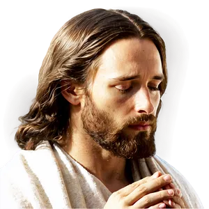 Jesus Face In Prayer PNG 18 PNG