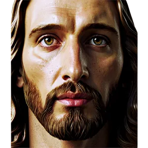 Jesus Face Masterpiece PNG 7 PNG