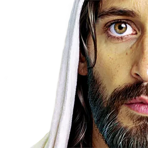 Jesus Face Of Salvation PNG 06292024