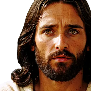 Jesus Of Nazareth Face PNG Ekq