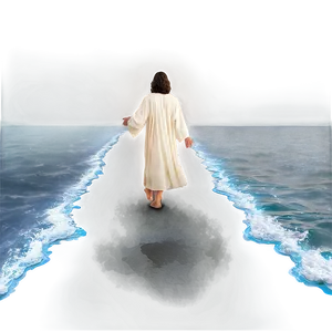 Jesus Walking On Water PNG 63 PNG