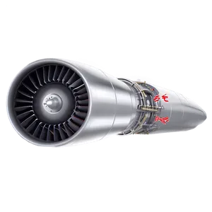 Jet Engine Aerodynamic Profile PNG 06292024