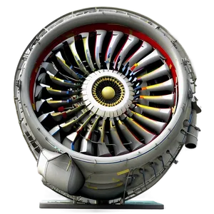 Jet Engine Airflow Process Png 06292024 PNG image