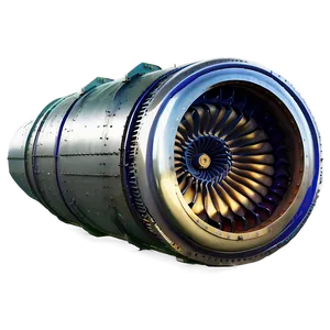 Jet Engine Blade Manufacturing PNG 23