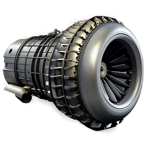 Jet Engine Components Layout Png Wgc40 PNG image