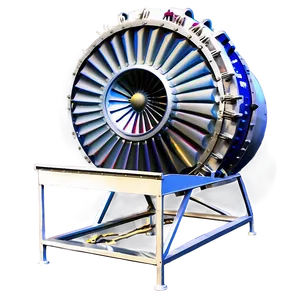 Jet Engine Test Bench PNG 42