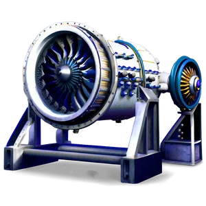 Jet Engine Test Bench PNG Gyf9