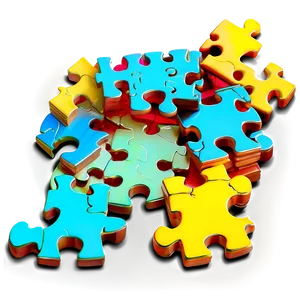 Jigsaw Puzzle Corner PNG Eif46 PNG