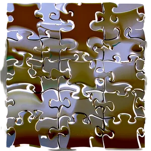 Jigsaw Puzzle Map PNG Bga5