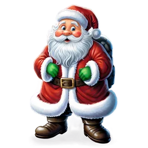 Jingle Bells Santa Png 06252024 PNG image