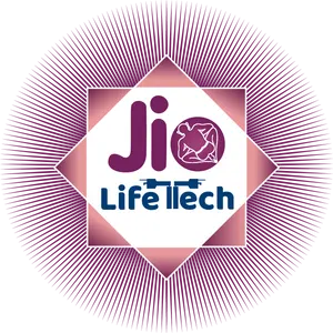 Jio Life Tech Logo Design PNG image