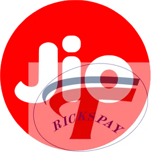 Jio Logo Overlaywith Ricks Pay PNG image
