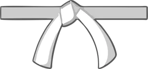 Jiu Jitsu Belt Icon PNG image